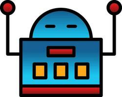 Robot Vector Icon Design