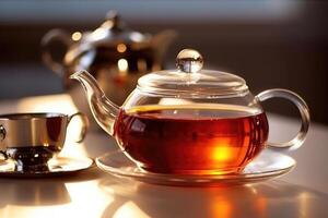 stock photo of tea photography studio light