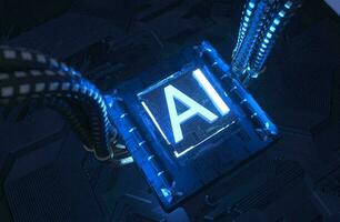 AI chatbot - Artificial Intelligence digital concept Artificial Intelligence Technology photo