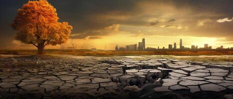 Climate changing background global warming concept photo