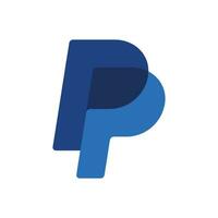 paypal logo, diseño vector