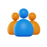 Group 3D Icon png