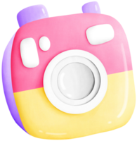 Travel or party camera png