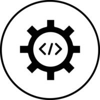 Programming Settings Vector Icon