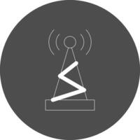 Antenna Creative Icon Design vector