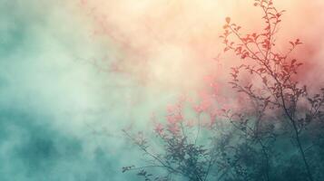 AI generated Wispy textures and pastel tones convey the fleeting nature of our most imaginative dreams photo