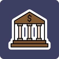 Bank Vector Icon