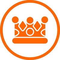 Crown Creative Icon Design vector