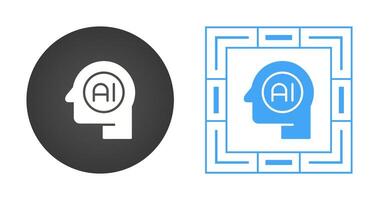 Artificial Intelligence Vector Icon