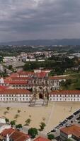 vertical vídeo cidade do alcobaça, Portugal video