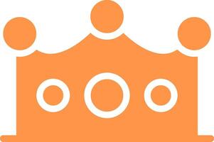 Crown Creative Icon Design vector