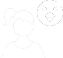 Disgusted Creative Icon Design vector