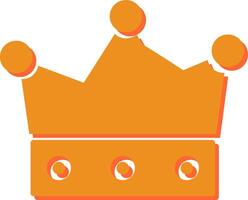 King Crown Vector Icon