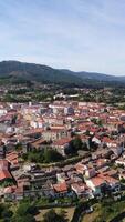 vertical vídeo cidade do tui galicia Espanha video