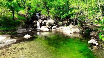 aéreo vídeo de hermoso naturaleza desde Portugal video