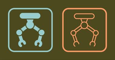 Industrial Robot II Icon vector