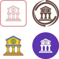 Bank Icon Design vector