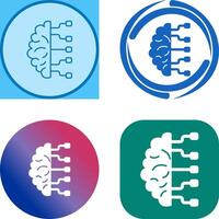 Brain Icon Design vector