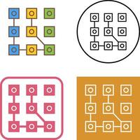 Pattern Icon Design vector