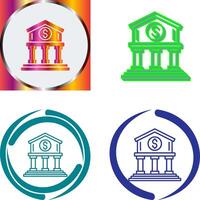 Bank Icon Design vector