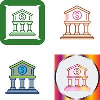 Bank Icon Design vector