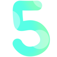 Number five element png