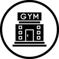 Gym Icon Design Illustration vector