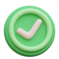 Checklist 3D Icon Illustration png