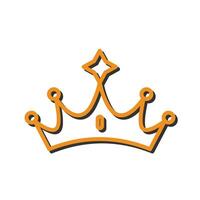 Crown Icon Design vector