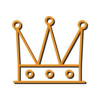 Crown Icon Design vector