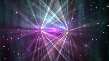 4k 3D Laser Show Lighting Beam Motion Background video