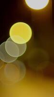 Abstract Bokeh Lights Beautifully Draped on a Dark Background Creating a Stunning Visual video