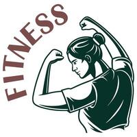 Champion Spirit Fitness Logo. vector