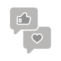 User Feedback Icon Design vector