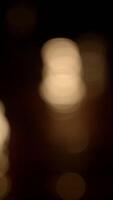 An Artistic Representation of Abstract Blurred Bokeh Lights with a Soft Focus Effect video