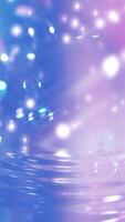 abstract background with lights and bubbles video