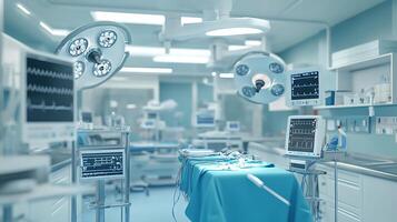 High-Tech Operating Room for Precision Medicine and Advanced Healthcare Solutions photo