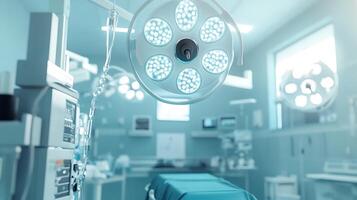 High-Tech Operating Room Featuring Precision Tools for Advanced Healthcare Solutions photo