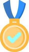 Medal Flat Icon vector