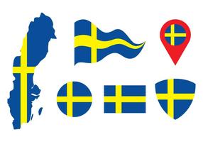 Sweden Vector Set