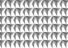 geometrisk 3d vikta pyramid smattra. modern abstrakt grå och vit illusion design för digital konst, tapet, grafisk design, och hantverk. minimalistisk origami inspirerad dekor vektor