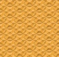 upprepande geometriska sömlösa mönster med extruderingseffekt. orange polygonal 3d textur. vektorillustration för bakgrund, tapeter, interiör, textil, omslagspapper och tryckdesign. vektor