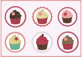 Vettori di cupcakes