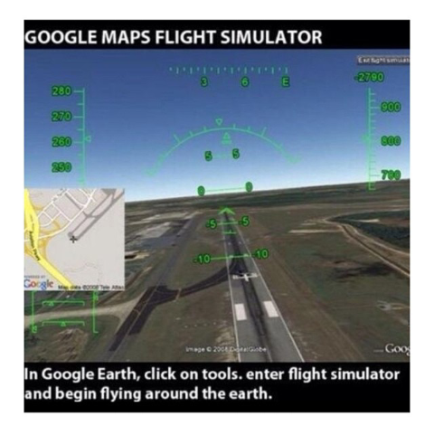 how to fly a plane on google maps :D - Musely