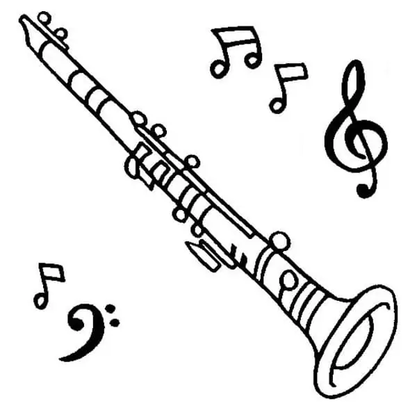 Free Printable Clarinet