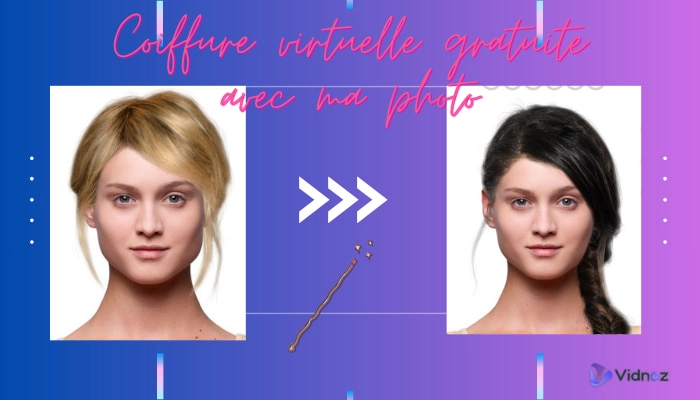 Essai de coiffure virtuelle gratuite avec ma photo IA - Relooking virtuel en un clic