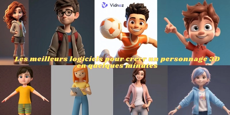 Créez un personnage 3D réaliste en quelques minutes