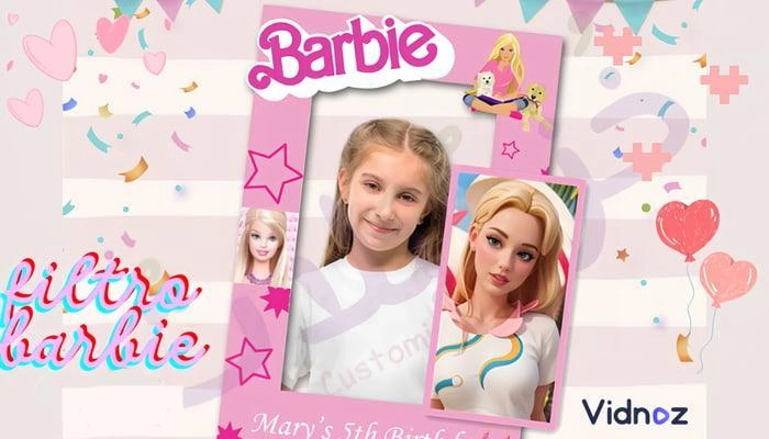 Filtre Barbie : votre ticket pour devenir une poupée Barbie !