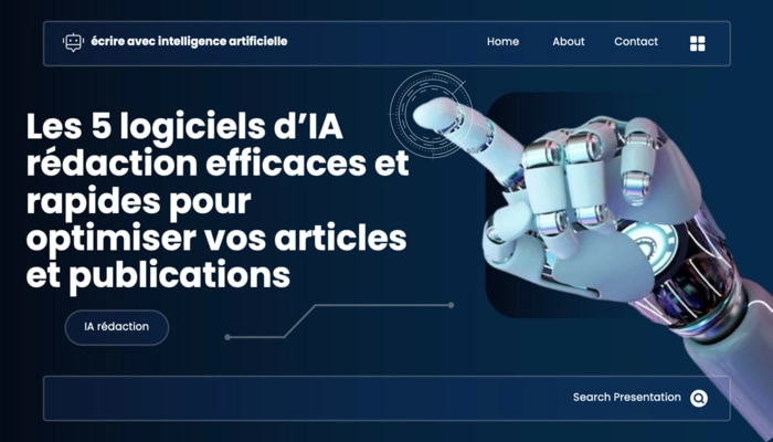 Les 5 logiciels d’IA rédaction efficaces et rapides pour optimiser vos articles et publications