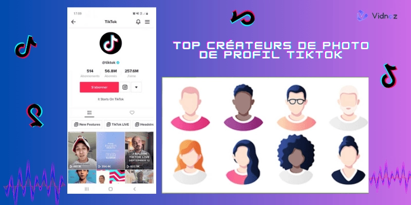 Top 6 des créateurs de photo de profil TikTok qui créent des avatars personnalisés